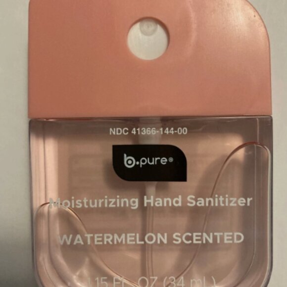 3 B.Pure Moisturizing Hand Sanitizer Coconut Lime, Watermelon, Cucumber Mint, - Picture 3 of 4